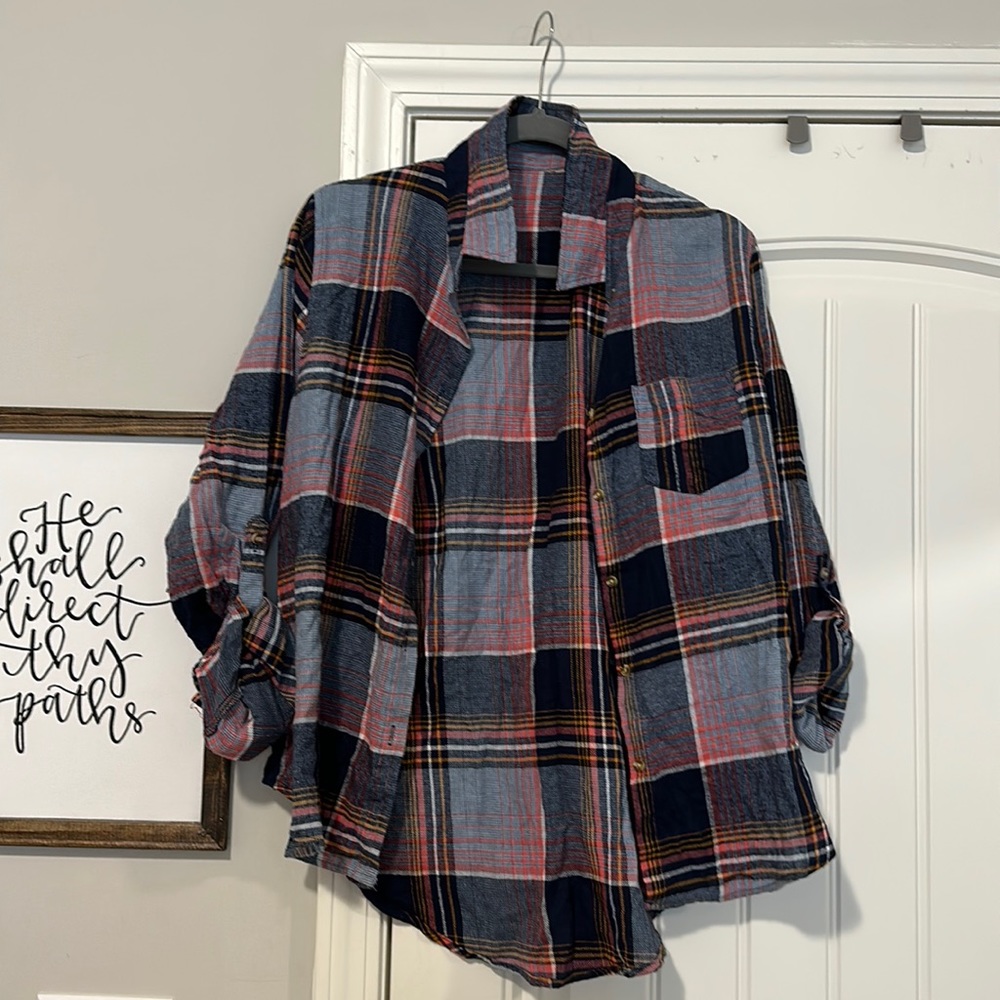 Buttoned up flannel!!!